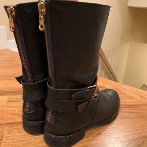 J Crew Britten Moto Boots